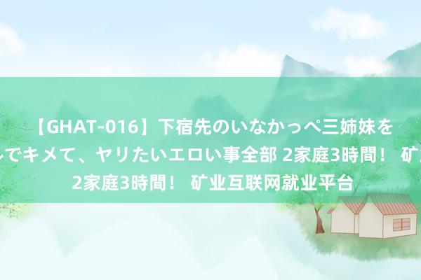 【GHAT-016】下宿先のいなかっぺ三姉妹を泥酔＆淫媚オイルでキメて、ヤリたいエロい事全部 2家庭3時間！ 矿业互联网就业平台